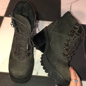 Jeffery Campbell platform ankle boots